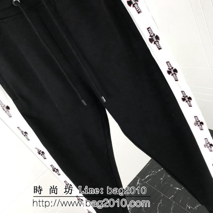 SUPREME 19ss春季新款衛褲 雙側印花圖案 純棉毛圈底面料 ydi2625